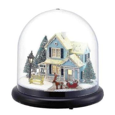 Imagem de Doll House Cutebee Miniature DIY com móveis para crianças - Gloome Sto