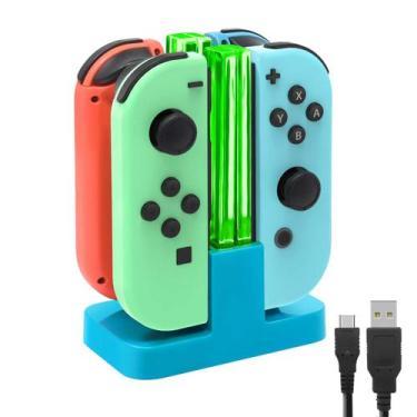 Imagem de Base de Carga FastSnail para Nintendo Switch Joy-Con y OLED