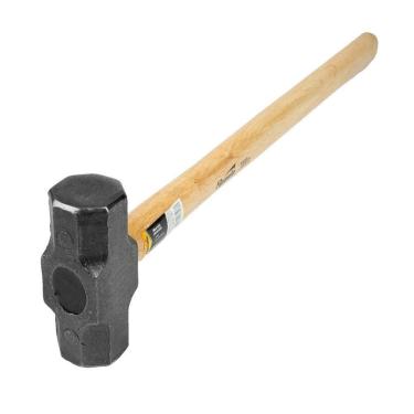 Imagem de Marreta Oitavada Cabo Madeira 3000g Aço Carbono 45 Sparta