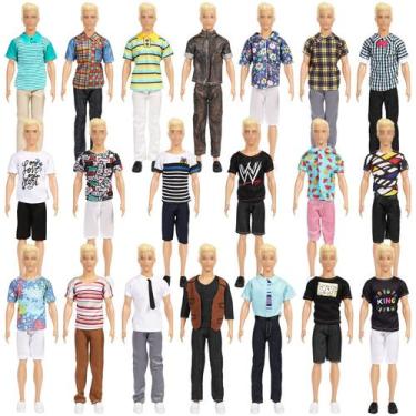 Imagem de Conjunto de roupas de boneca SOTOGO 42 peças para boneco masculino de 