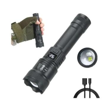 Imagem de Lanterna LED Recarregável Super Brilhante 3.000.000LM De Alta Potência