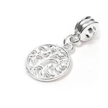 Imagem de Pingente Árvore da Vida em Banho Prata 925 para pulseiras de berloques