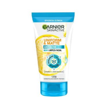 Imagem de Esfoliante Antiacne 3 em 1 Garnier Uniform & Matte 120g