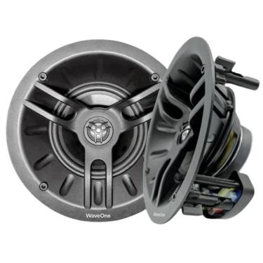 Imagem de Wave One WPI2006 Caixa Acústica de Embutir Angulada Premium 6,5" 200W Tela Quadrad...