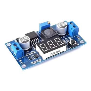 Imagem de Regulador de Tensão Ajustável LM2577 DC-DC com Display - RoboBuilders