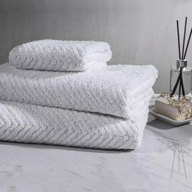Imagem de 2 Toalha Banhão Macia 550g/m2 Grossa Absorven 90x160 Che Br - IDEALIZA