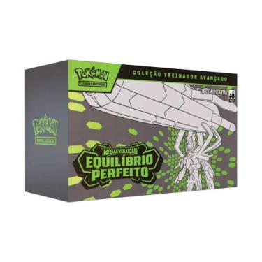 Imagem de Box Treinador Avançado Pokemon Megaevolução 3 Equilibrio Perfeito Copa