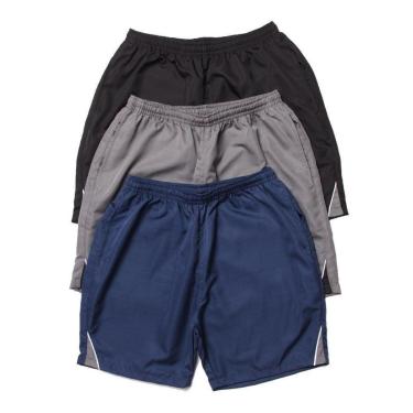 Imagem de Kit 3 Shorts Rip Stop OX com Bolsos Frente e Costa-Masculino