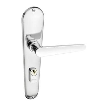 Imagem de Fechadura Zamac Francesa Cromado - Pado 725/01 Externa