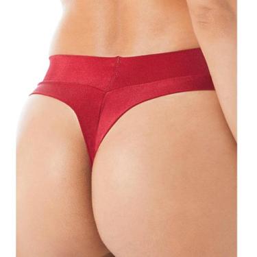 Imagem de Calcinha Fio Dental Sensa Demillus 051246, Vermelho, M