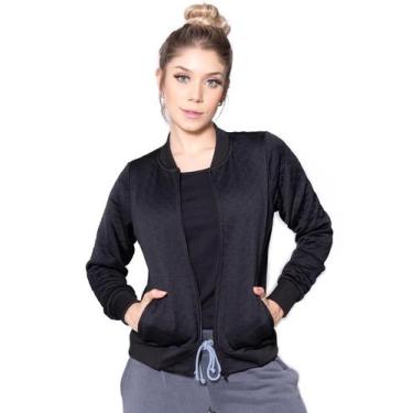 Imagem de Jaqueta Bomber Kruger's Concept - Feminino - G - Preto, Preto