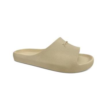 Imagem de Chinelo Rider Masculino Drip Slide 11983 Bege, 38, Bege