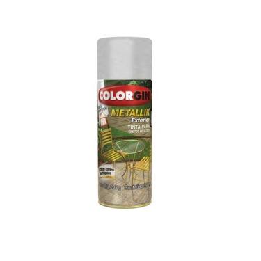 Imagem de Spray Colorgin Metallik Exterior 350ml Secagem Rápida