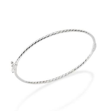 Imagem de Bracelete torcido de prata 925  850048 Rommanel, Prata