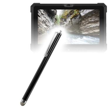 Imagem de Caneta Stylus Dell Latitude 7212 Rugged Extreme para Tablet BoxWave [EverTouch Capacitive Stylus] Caneta Stylus capacitiva com ponta de fibra para Dell Latitude 7212 Rugged Extreme Tablet – Preto