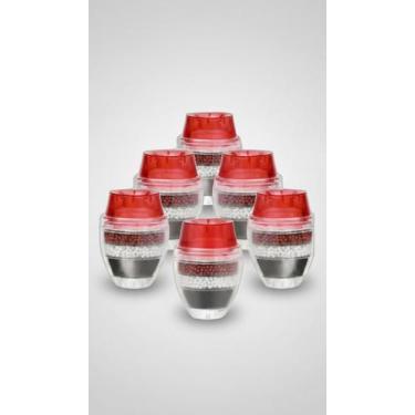 Imagem de Kit 5 Filtros Purificadores Bico Torneira 3 Camadas - Congratulations 