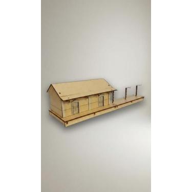 Imagem de Maquete Estação Ferroviária Escala HO 1:87 - Congratulations Store