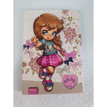 Imagem de Caderno Brochura Judy 1/4 96 Folhas - Foroni, Modelo 1