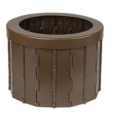 Imagem de GQYYS Banqueta portátil dobrável para carro ao ar livre, acampamento, vaso sanitário, carro, vaso sanitário, design ergonômico, para acampamento, caminhadas, viagens longas e congestionamento de trânsito, lavável