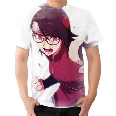 Imagem de Camisa Camiseta Personalizada Sarada,Boruto,Naruto 2 - Estilo Kraken