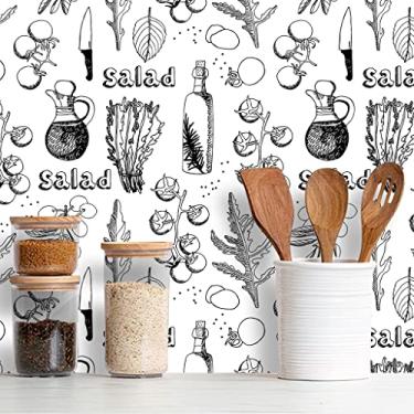 Imagem de Papel de Parede Adesivo Cozinha Café Diversos Modelos Rolo 3m Cozinha Café:CS136