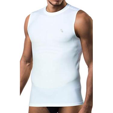 Imagem de Camiseta Térmica Run, Lupo, Masculino, Branco, GG