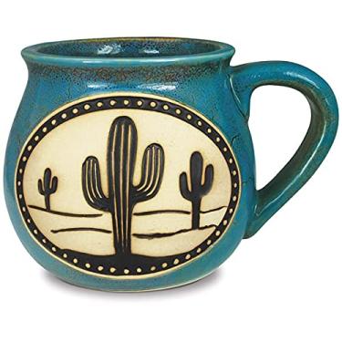 Imagem de Cape Shore Caneca decorativa para café e chá, Saguaro, presentes para aniversário de Natal, 473 ml