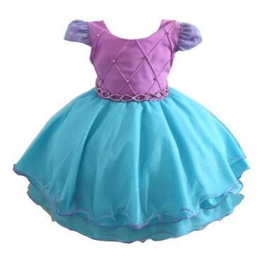 Vestido Princesa Sofia Lilás Realeza Dourado Festa Infantil em Promoção na  Americanas