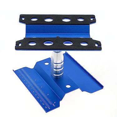 Imagem de CIADAZ Substituição da estação de reparo de rotação de 360 graus da plataforma de montagem do suporte de trabalho para TRX4 Axial SCX10 Tamiya HSP1/8 1/10 balança de controle remoto carros caminhões