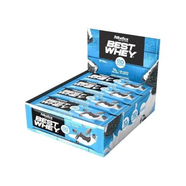 Imagem de Best Whey Bar (396g) 12un Cookies & Cream Atlhetica-Unissex