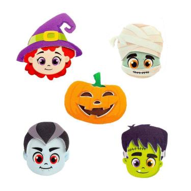 Imagem de Aplique para Lembrancinha Halloween Cute EVA - 5 Unidades