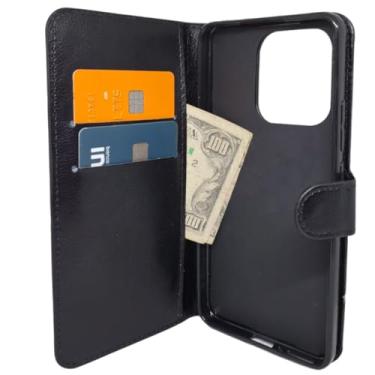 Imagem de Capa Carteira Para Xiaomi Redmi Note 13 4G (Tela de 6.67) Preto