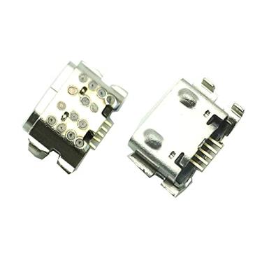 Imagem de Pacote com 10 portas de carregamento USB para LG Aristo 4 Plus 2019 LM-X320TA X320