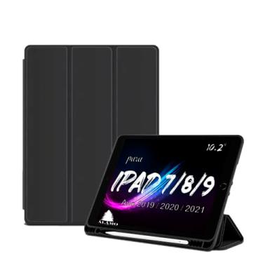 Imagem de Capa Para Ipad 9 geração Smart Case Preta Encaixe Pen A2197 A2270 A2602