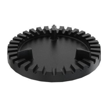 Imagem de Espalha Chama de Fogão Ferro Queimador Econômico Duplo 6cm - Libaneza