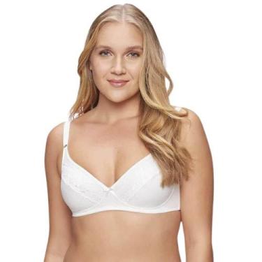 Imagem de Sutiã Sustentação Anatômico Triumph 24787 Microfibra, 48, Branco