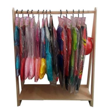 Imagem de Arara Infantil de Madeira - Fashion Toys