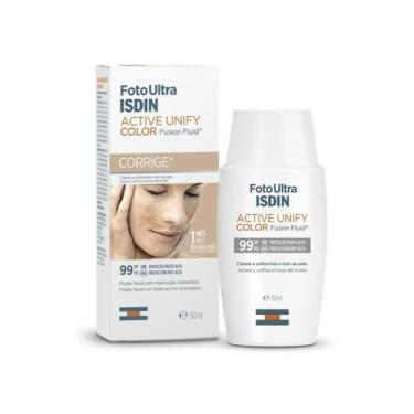 Imagem de Clareador Facial Isdin Foto Ultra Active Unify Color FPS99 50ml