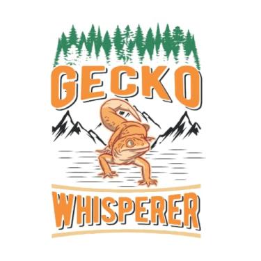 Imagem de Notebook With Gecko: Gecko Whisperer Leopard / 6x9 Inches / 120 graph Sites