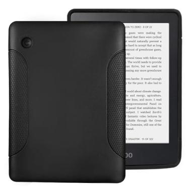 Imagem de Capa para Kobo Clara Color lançado em 2024 - Capa protetora de gel TPU de ajuste fino para capa de e-reader colorida Kobo Clara de 15 cm (preto)