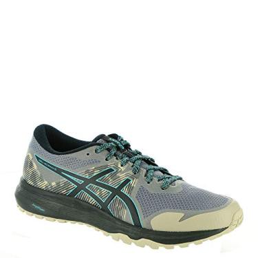 Imagem de ASICS Tênis de corrida feminino Gel-Scram 6, Folha de pedra/cinza grafite, 35