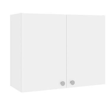 Imagem de Armário Multiuso Para Lavanderia Duo 2 Portas Branco