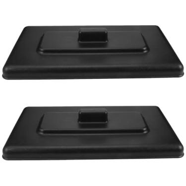 Imagem de HOMSFOU 2 peças Capa para máquina de sorvete, capa de misturador, capa de máquina de sorvete, capa protetora portátil para sorveteira, peças de acessórios para tanque