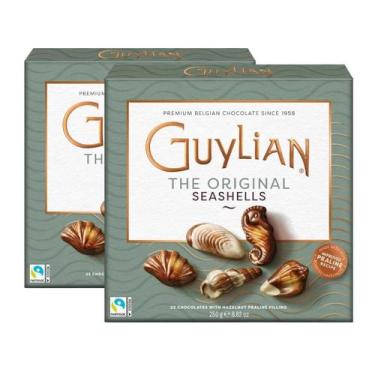 Imagem de Chocolate Belga Bombom Pralinê Guylian 2 Caixas 250G