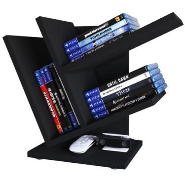 Imagem de Porta Jogos em MDP para PS4, PS5, Xbox Organizador de Mídias com Estil