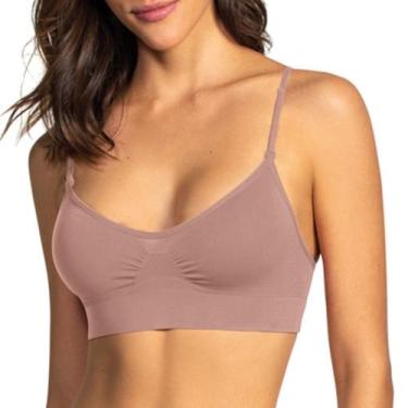 Imagem de Sutiã Lupo Básico Sem Costura Ref: 41100-001, Nude, G