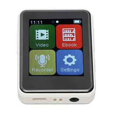 Imagem de Sonew 5.0 MP3 Player Com Redução Inteligente de Ruído Em HD e Funcionalidade de Livro Elétrico - 1,8 Polegada de Tela Sensível Ao Toque Tocador de Música de 32 GB de Preto (Cartão de memória de 32