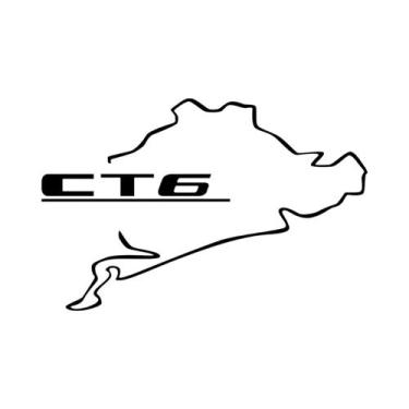 Imagem de Adesivo Para Tampa Do Tanque De Combustível De Carro Cadillac Para Esc