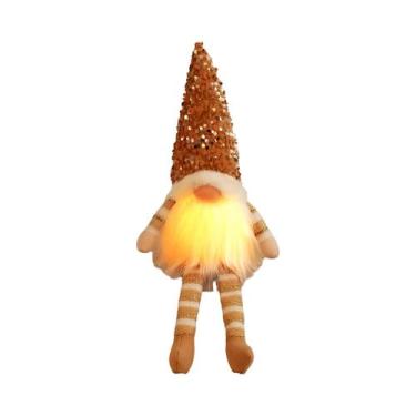 Imagem de Decoração de Natal: Elfo Gnome de 30cm com Luz LED - Ideal para Casa e