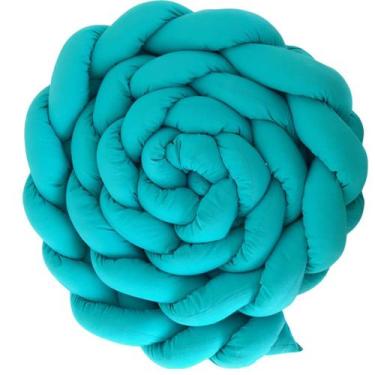 Imagem de Trança Protetora Lateral de Berço Americano 1,30 metros - Carinha de A